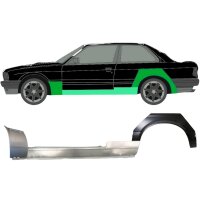 Radlauf hinten Schweller & Kotflügel vorne für Bmw 3 E30 82 – 87 links