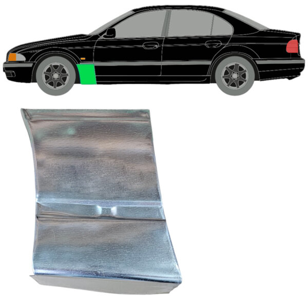 Vorne Kotflügel Blech für Bmw 5 E39 1996 - 2004 links