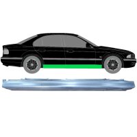 Voll Schweller Blech 1mm Stahl für Bmw 5 E39 1996 -...