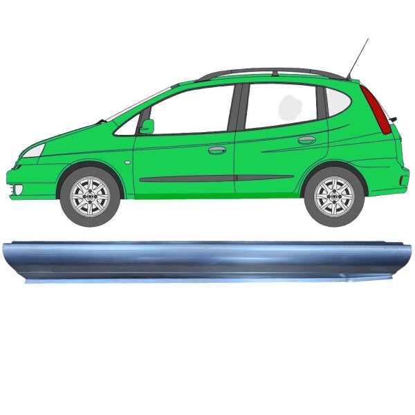 Schweller Blech für Daewoo Rezzo 2000 - 2004 rechts