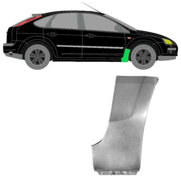 Vorne Kotflügel Blech für Ford Focus 2004 - 2008 rechts