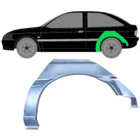 Hinten 3 Tür Radlauf Blech für Ford Escort 1995...