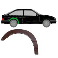 Hinten 3 Tür Radlauf Blech für Ford Sierra 1982...