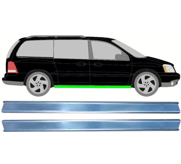 Schweller Blech Satz für Ford Freestar 2004 - 2007 rechts & links