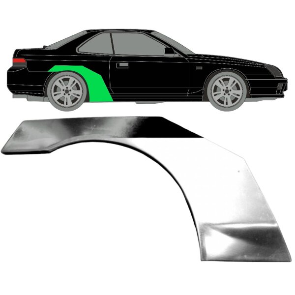 Hinten Kotflügel Blech Für Honda Prelude 1996 bis 2001 Rechts