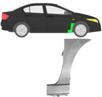 Vorne Kotflügel Blech für Honda City 2008 -...