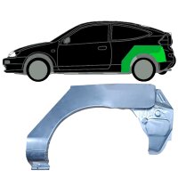 Hinten 3 Tür Coupe Radlauf Blech für Mazda 323c Bh 1994 - 1998 links