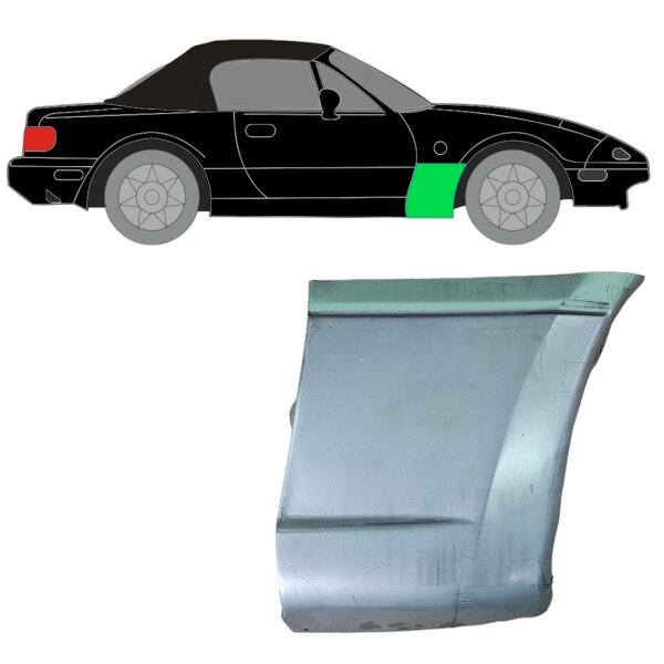 Vorne Kotflügel Blech Für Mazda Mx bis 5 1989 bis 1998 Rechts