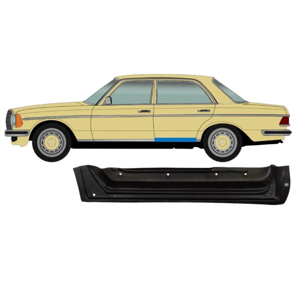 Innen Hinten Tür Blech für Mercedes W123 1975 - 1985 links