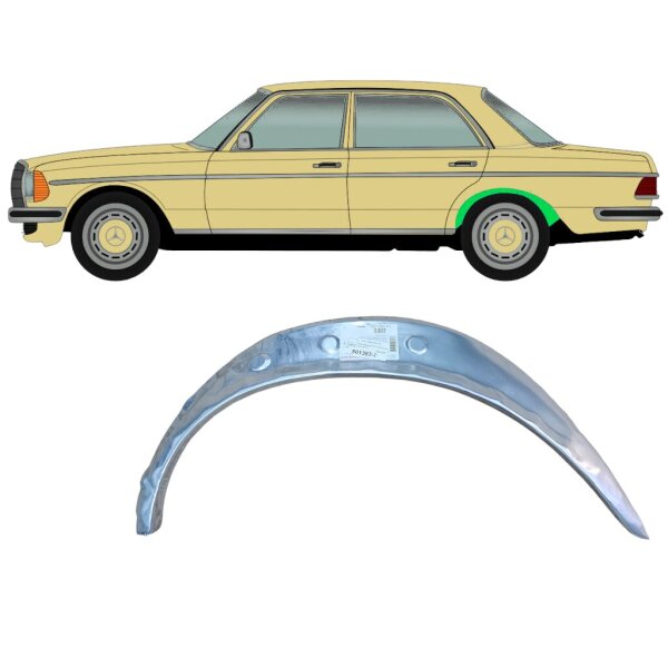 Innen Radlauf Blech für Mercedes W123 1975 - 1985 links