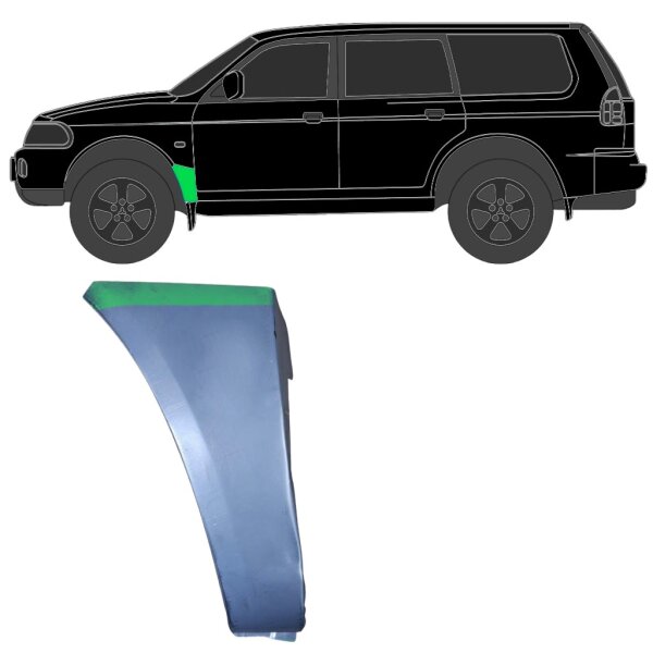 Vorne Kotflügel Blech Unten Teil Hinten Rad Für Mitsubishi Pajero Sport 1996 bis 2008 Links