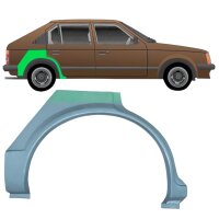 Hinten 5 Tür Radlauf Blech für Vauxhall Astra 1979 - 1984 rechts