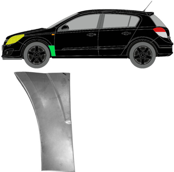 Vorne Kotflügel Blech für Opel Astra H 2003 - 2014 links