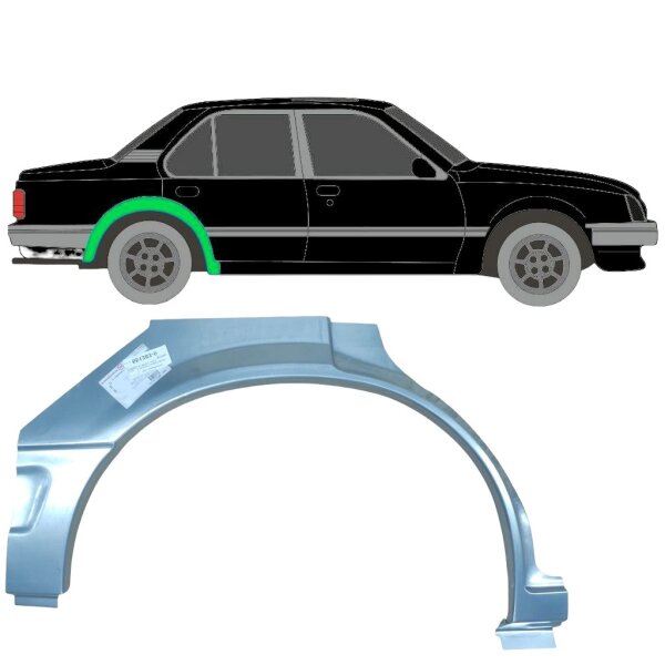 Hinten 5 Tür Kotflügel Blech Für Opel Ascona 1981 bis 1988 Rechts