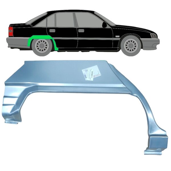 Hinten Radlauf Blech für Opel Vauxhall Omega A 1986 - 1993 rechts