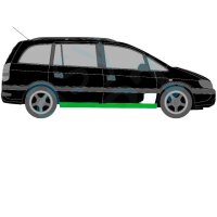 Schweller Blech Satz für Opel Vauxhall Zafira A 1999...