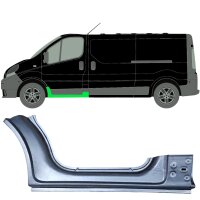 Vorne 1/3 Schweller Blech für Opel Vauxhall Vivaro...