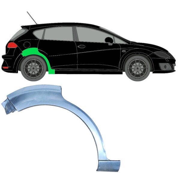 Hinten Radlauf Blech für Seat Leon 2005 - 2012 links