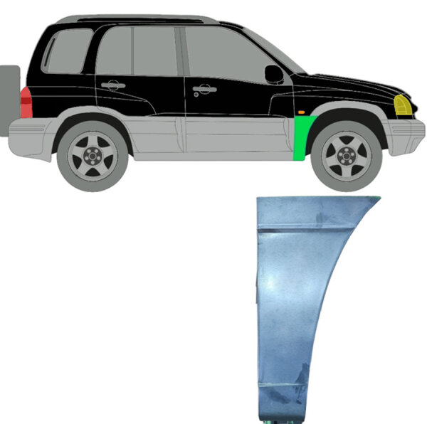 Vorne Kotflügel Blech für Suzuki Grand Vitara 1997 - 2005 rechts