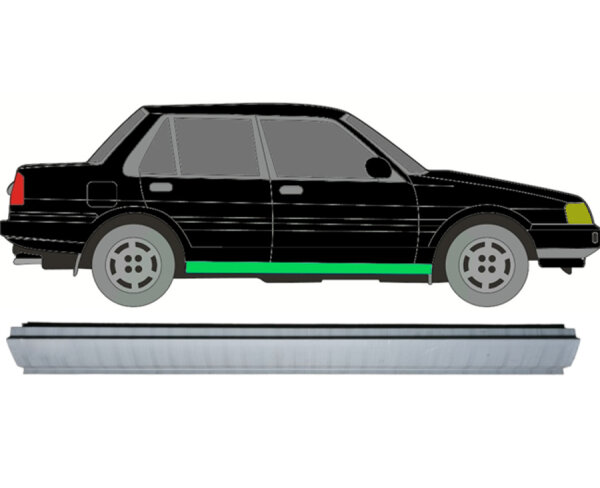 Schweller Blech für Toyota Corolla E8 1983 - 1988 rechts