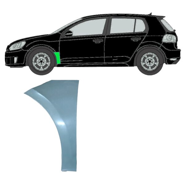 Hinten Radlauf Blech für Volkswagen Golf Plus 2005 - 2013 rechts