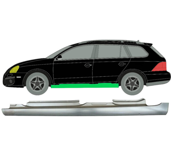 Schweller Blech für Volkswagen Golf 5 Variant 2005 - 2010 links