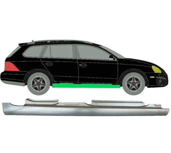 Schweller Blech für Volkswagen Golf 5 Variant 2005 - 2010 rechts