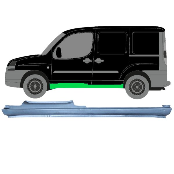 Schweller Blech für Fiat Doblo 2001 - 2010 links