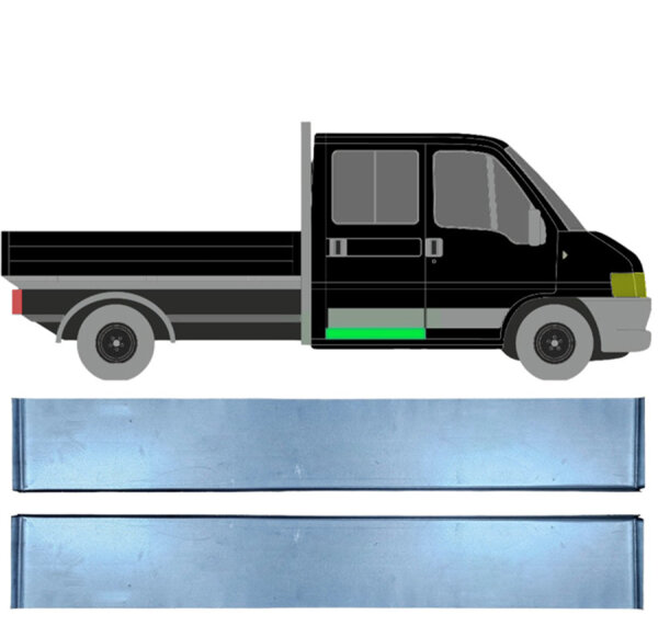 Hinten Tür Blech Panel Satz für Fiat Ducato 1994 - 2006 links & rechts