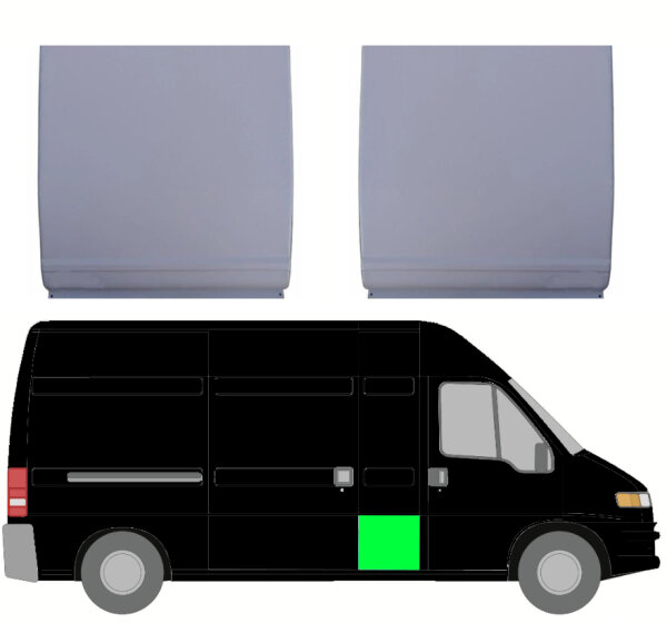 Blech Satz für Peugeot Boxer 1994 - 2006 rechts & links