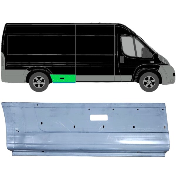 Hinten Kotflügel Blech Für Fiat Ducato Ab 2006 Rechts