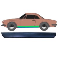 Schweller Blech für Fiat 124 Spider 1966 - 1985 links