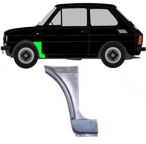 Kotflügel Blech vorne für Fiat 126p 1994 - 2000 links