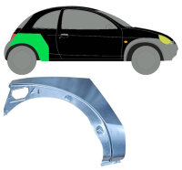 Hinten Kotflügel Blech für Ford Ka 1996 - 2008...