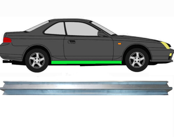 Schweller Blech für Honda Prelude 1992 - 1997 rechts