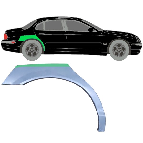 Hinten Radlauf Blech für Jaguar S - Type Ccx 1999 - 2007 links