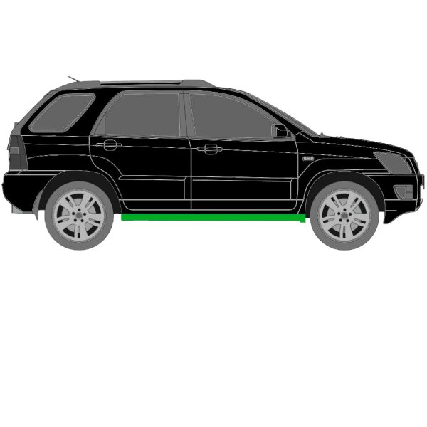 Schweller Blech für Kia Sportage 1994 - 2002 rechts