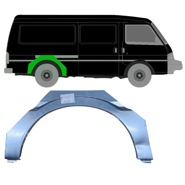 Hinten Radlauf Blech für Mazda E - Serie 1984 - 1998 rechts