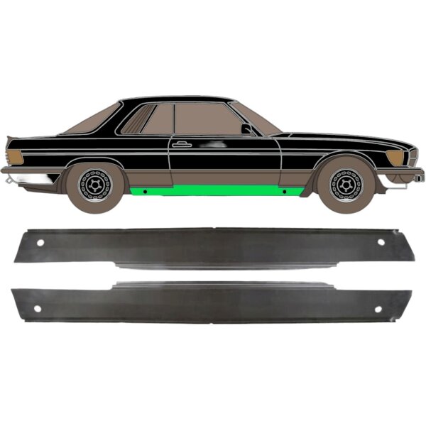 Innen & aussen Schweller  Satz Für Mercedes A Klasse W169 04 - 12 rechts & links