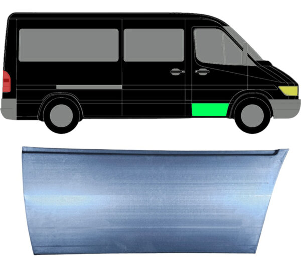 Vorne Tür Blech für Volkswagen Lt 1995 - 2006 rechts