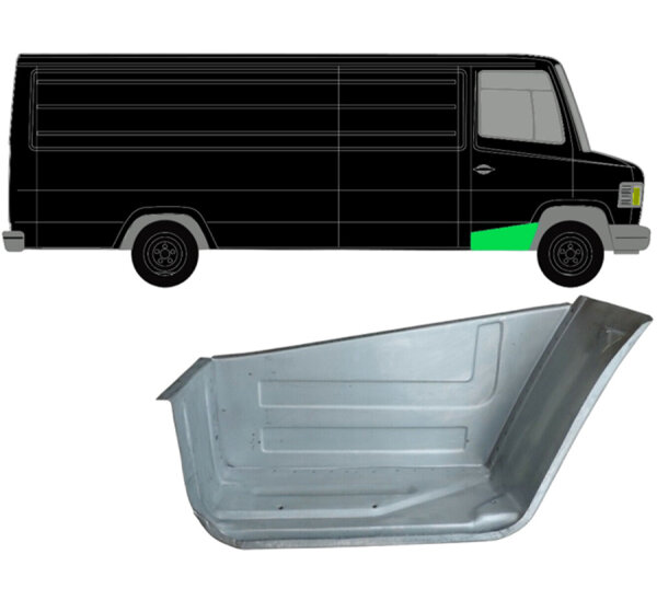 Vorne Einstiegsbleche Panel für Mercedes Vario Ab 1996 rechts