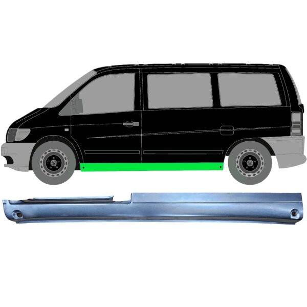 Vorne Tür Innen Blech für Mercedes Vito W638 1996 - 2003 rechts