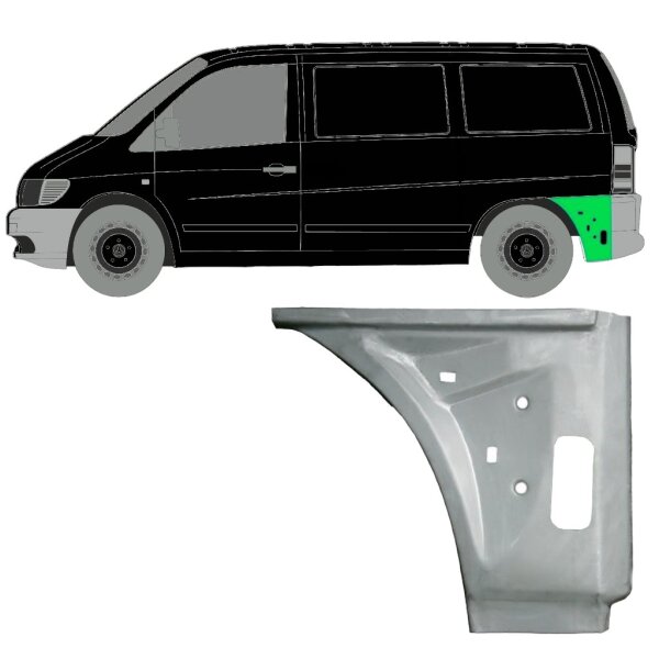 Blech für Mercedes Vito W638 1996 - 2003 links