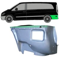 Hinten Kotflügel Innen Blech Für Mercedes Vito W639 2003 Bis 2014 Links