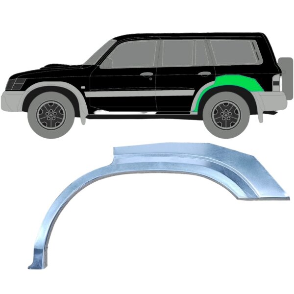 Schweller innen Satz für Nissan Patrol Y61 Gy61 1997 - 09 rechts & links