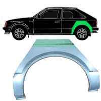 Hinten 3 Tür Radlauf Blech für Opel Kadett D 1979 - 1984 links