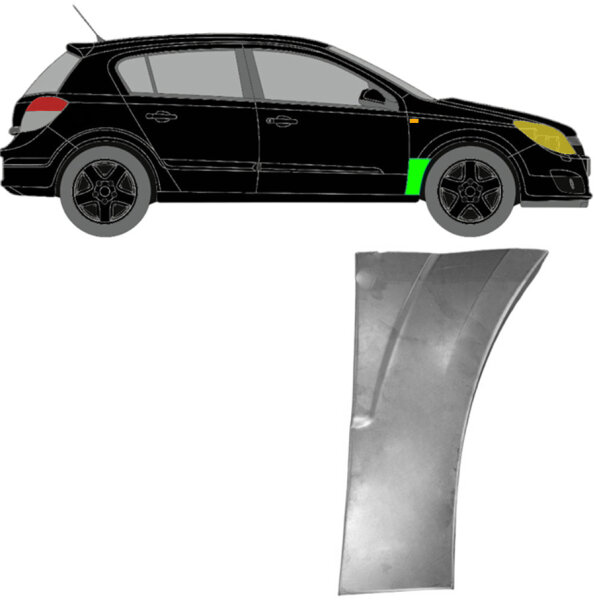 Vorne Kotflügel Blech für Vauxhall Astra H 2003 - 2014 rechts