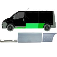 Lang Blech Satz für Renault Trafic 2001 - 2014 links