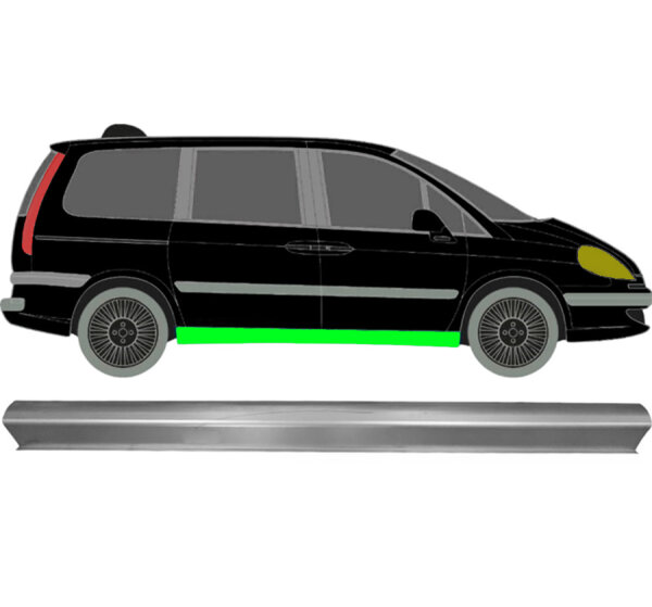 Schweller Blech für Citroen C8 2002 - 2014 rechts