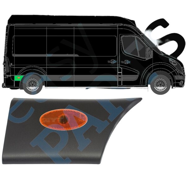 Hinten Kotflügel Seitenleiste Heckleuchte Für Renault Master Ab 2010 Rechts